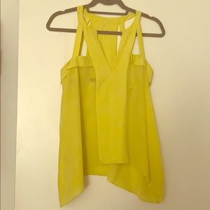 BCBG Maxaria Neon Yellow Tank